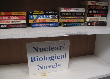 Nuclear and biological novels at Book Haven in Middlesboro