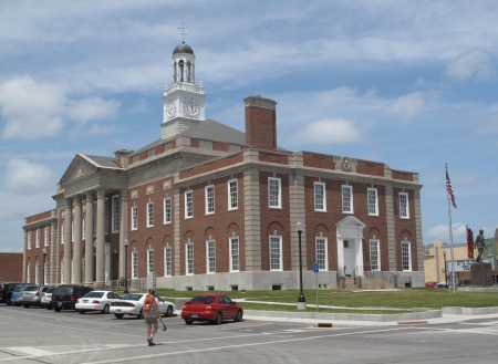 Courthouse square in Independence, Missouri